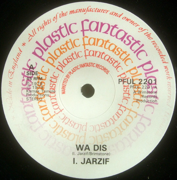 I. Jarzif - Wa Dis / Problems | Plastic Fantastic Records (PFUL 2201) - 2