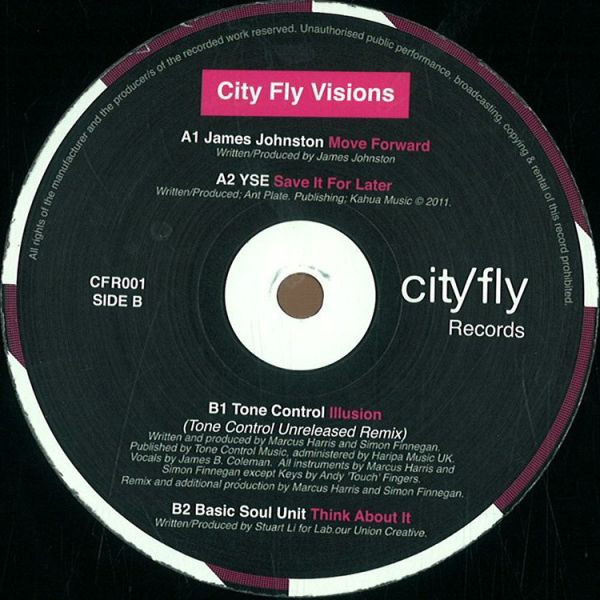 Various - City Fly Visions | City Fly Records (CFR001)