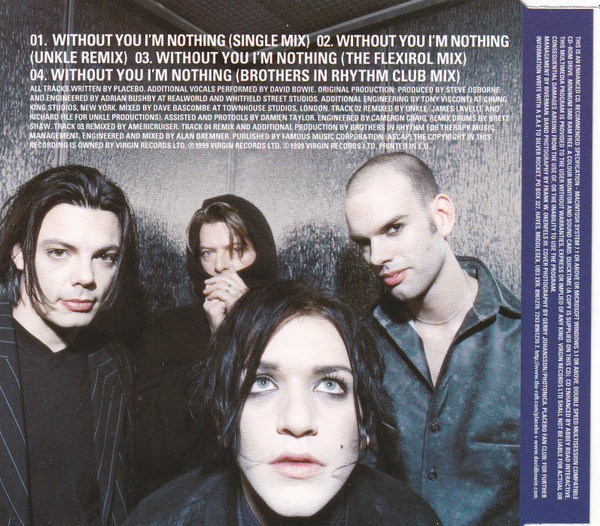 Placebo Featuring David Bowie - Without You I'm Nothing | Elevator Music (7243 8 96127 0 7) - 2 Placebo Featuring David Bowie - Without You I'm Nothing | Elevator Music (7243 8 96127 0 7) - 2