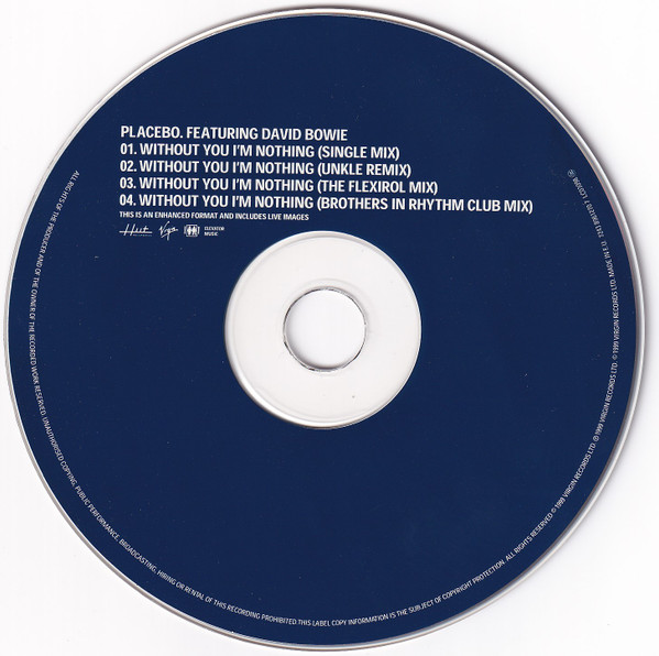 Placebo Featuring David Bowie - Without You I'm Nothing | Elevator Music (7243 8 96127 0 7) - 4 Placebo Featuring David Bowie - Without You I'm Nothing | Elevator Music (7243 8 96127 0 7) - 4