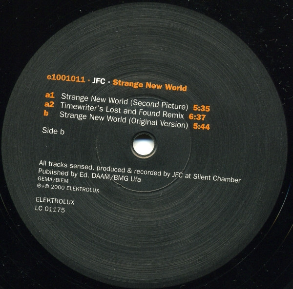 Jean F. Cochois - Strange New World | Elektrolux (e1001011) - 2 Jean F. Cochois - Strange New World | Elektrolux (e1001011) - 2
