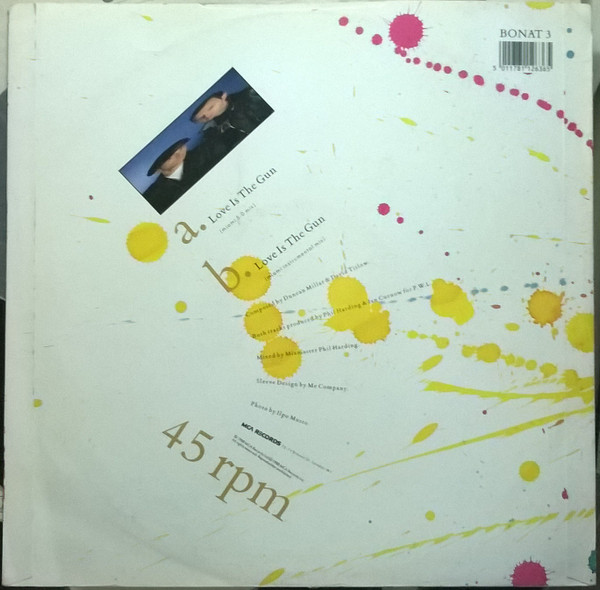 Blue Mercedes - Love Is The Gun | MCA Records (BONAT 3) - 2