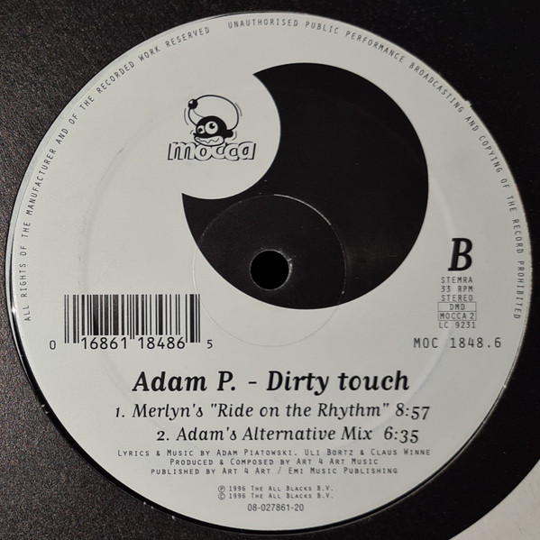 Adam P - Dirty Touch | Mocca (MOC 1848.6)