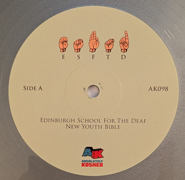 Edinburgh School For The Deaf - New Youth Bible | Absolutely Kosher Records (AK098) - 3 Edinburgh School For The Deaf - New Youth Bible | Absolutely Kosher Records (AK098) - 3