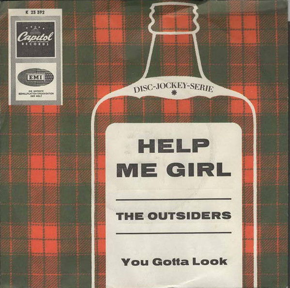 The Outsiders - Help Me Girl | Capitol Records (K 23 392)