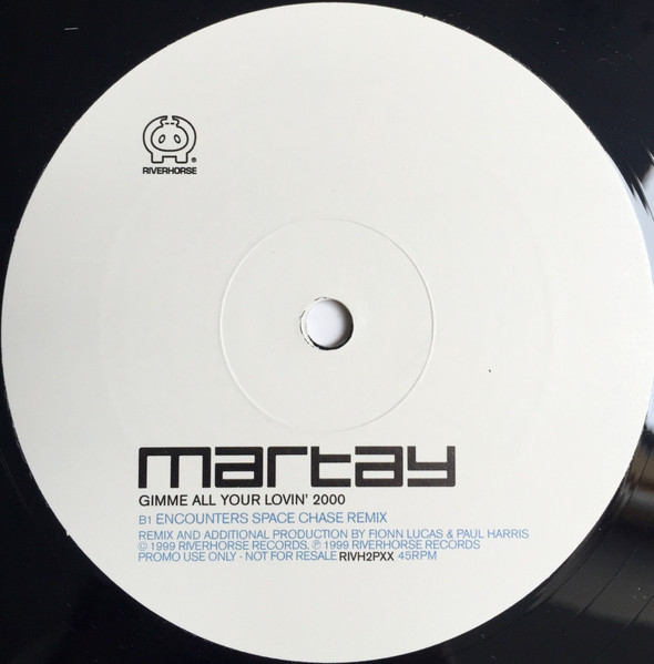 Martay - Gimme All Your Lovin' 2000 | Riverhorse Records (RIVH2PXX) - 2 Martay - Gimme All Your Lovin' 2000 | Riverhorse Records (RIVH2PXX) - 2