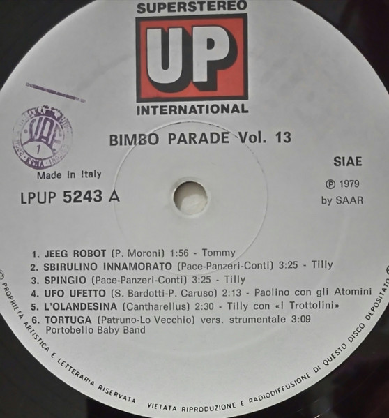 Various - Bimbo Parade Vol. 13 | Up (LPUP 5243) - 3