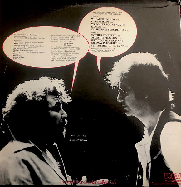 John Stewart - In Concert | RCA Victor (AFL1-3513) - 2