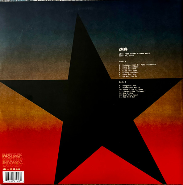 INXS - Live From Royal Albert Hall (London 1986) | Petrol (RCV1 727312) - 4 INXS - Live From Royal Albert Hall (London 1986) | Petrol (RCV1 727312) - 4