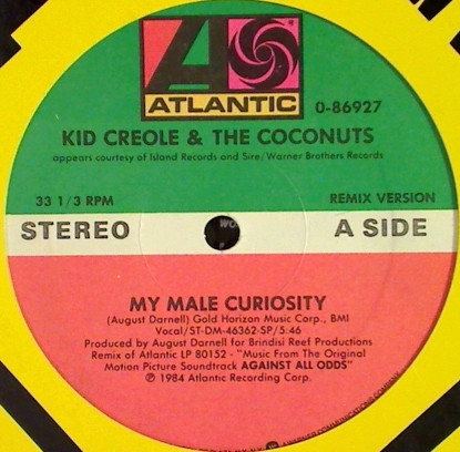 Kid Creole And The Coconuts / Larry Carlton - My Male Curiosity / The Race | Atlantic (0-86927)