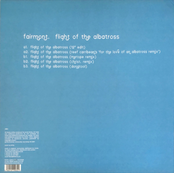 Fairmont - Flight Of The Albatross | Border Community (19BC) - 2 Fairmont - Flight Of The Albatross | Border Community (19BC) - 2