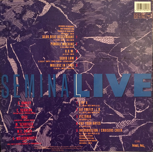 The Fall - Seminal Live | Rebel Rec. (SPV 51-3018) - 2