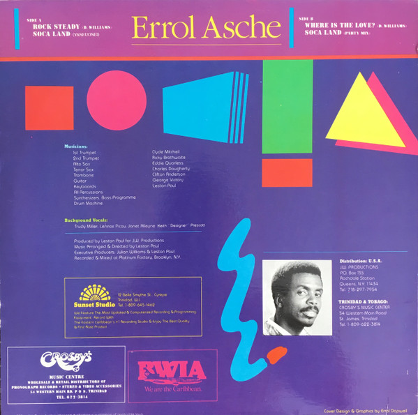 Errol Asche - Coming On Strong | JW Productions (J.W. ASH-033) - 2