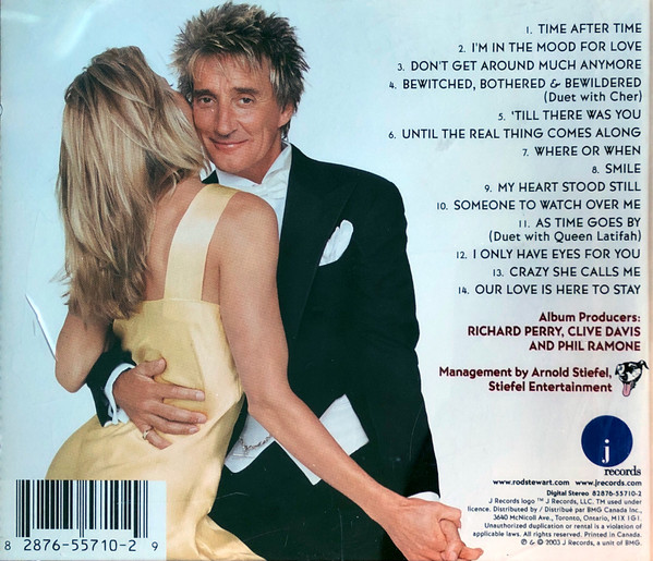 Rod Stewart - As Time Goes By... The Great American Songbook Vol. II [CD] | J Records (82876-55710-2) - 2