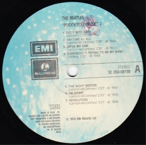 The Beatles - Rock 'N' Roll Music Volume 2 | Parlophone (3C 054-06138) - 3