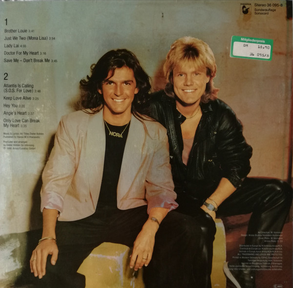 Modern Talking - Ready For Romance | Hansa (36 095-8) - 2