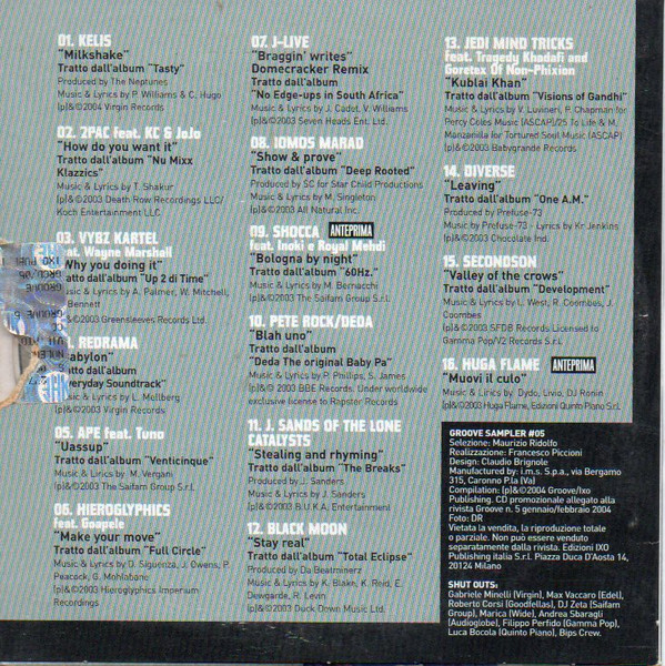 Various - Groove Sampler #05 | Groove Magazine Italy (GCD005) - 2