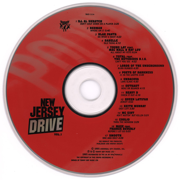 Various - New Jersey Drive Vol. 1 (Original Motion Picture Soundtrack) | Tommy Boy (TBCD 1114) - 3 Various - New Jersey Drive Vol. 1 (Original Motion Picture Soundtrack) | Tommy Boy (TBCD 1114) - 3