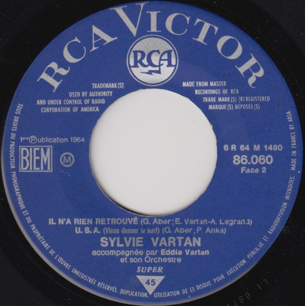 Sylvie Vartan - Sha La La | RCA Victor (86.060) - 4 Sylvie Vartan - Sha La La | RCA Victor (86.060) - 4