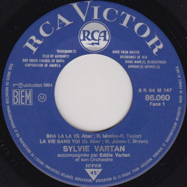Sylvie Vartan - Sha La La | RCA Victor (86.060) - 3 Sylvie Vartan - Sha La La | RCA Victor (86.060) - 3