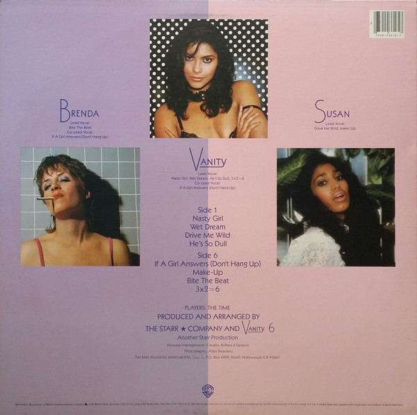 Vanity 6 - Vanity 6 | Warner Bros. Records (9 23716-1) - 2 Vanity 6 - Vanity 6 | Warner Bros. Records (9 23716-1) - 2