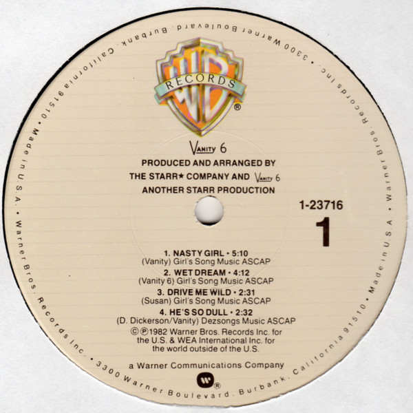 Vanity 6 - Vanity 6 | Warner Bros. Records (9 23716-1) - 3 Vanity 6 - Vanity 6 | Warner Bros. Records (9 23716-1) - 3