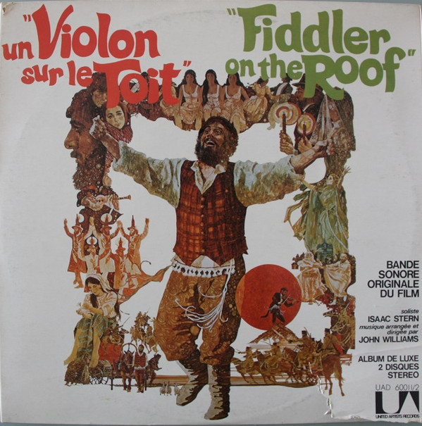 John Williams - Un Violon sur le  Toit / Fiddler On The Roof (Bande Sonore Originale Du Film) | United Artists Records (UAD 60011/2) - main
