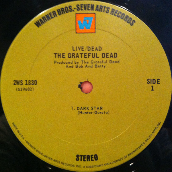The Grateful Dead - Live/Dead | Warner Bros. - Seven Arts Records (2WS-1830) - 4