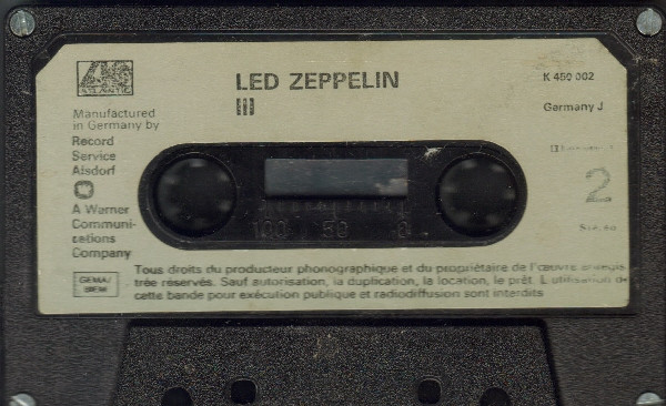 Led Zeppelin - Led Zeppelin III | Atlantic (K 450 002) - 4