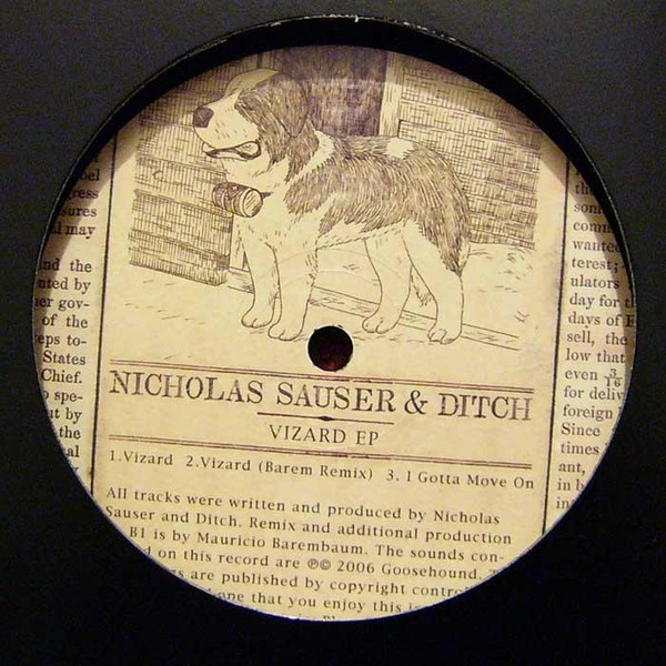 Nicholas Sauser & Ditch - Vizard EP | Goosehound (GHOUND004)