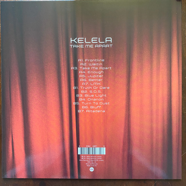 Kelela - Take Me Apart | Warp Records (WARPLP287) - 2 Kelela - Take Me Apart | Warp Records (WARPLP287) - 2