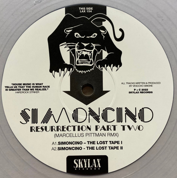 Simoncino - Resurrection Part Two (Marcellus Pittman Rmx) | Skylax (LAX 154) - main