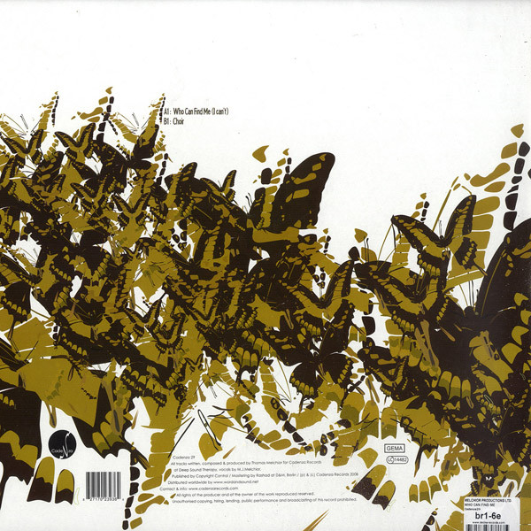 Melchior Productions - Who Can Find Me EP | Cadenza (Cadenza 29)