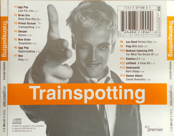 Various - Trainspotting (Music From The Motion Picture) | EMI Premier (7243 8 37190 2) - main