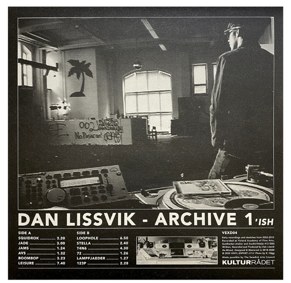 Dan Lissvik - Archive 1'Ish | Vinyl Export (VEXD04) - main Dan Lissvik - Archive 1'Ish | Vinyl Export (VEXD04) - main