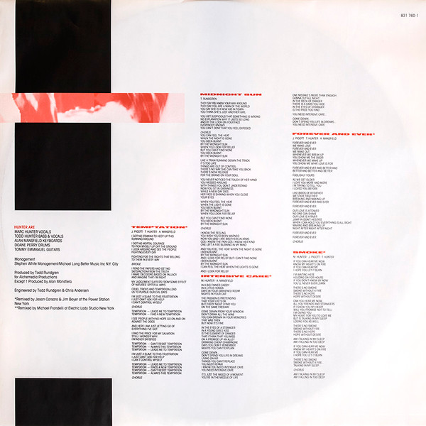 Hunter - Dreams Of Ordinary Men | Polydor (831 760-1) - 3