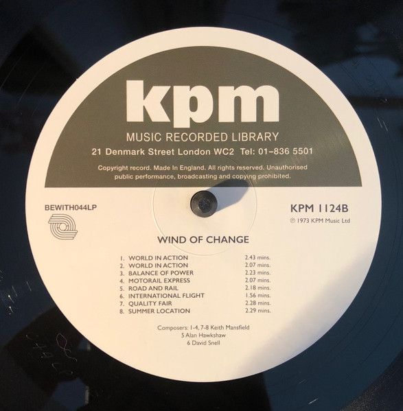 Keith Mansfield / Alan Hawkshaw / David Snell - Big Business / Wind Of Change | Be With Records (BEWITH044LP) - 4 Keith Mansfield / Alan Hawkshaw / David Snell - Big Business / Wind Of Change | Be With Records (BEWITH044LP) - 4