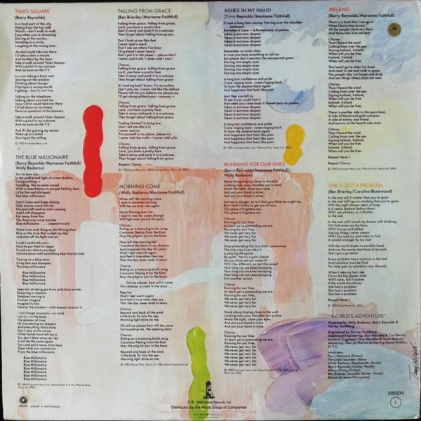 Marianne Faithfull - A Childs Adventure | Island Records (205334) - 2