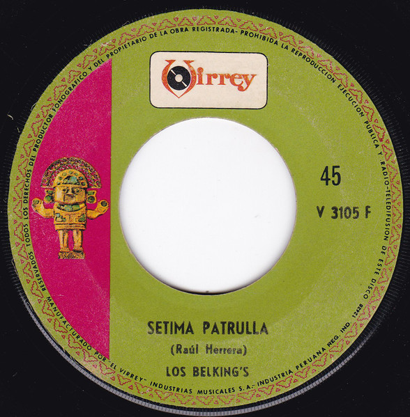 Los Belking's - Setima Patrulla / Amor Imposible | Virrey (V 3105 F) - main