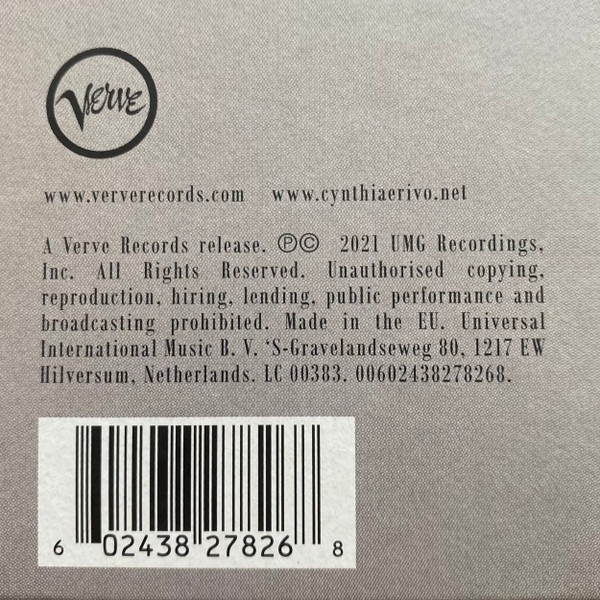 Cynthia Erivo - Ch.1 Vs.1 | Verve Records (00602438278268) - 4 Cynthia Erivo - Ch.1 Vs.1 | Verve Records (00602438278268) - 4