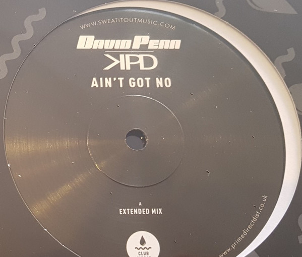 David Penn & Kpd - Ain’t Got No | Club Sweat (CLUBSWE009V) - 2 David Penn & Kpd - Ain’t Got No | Club Sweat (CLUBSWE009V) - 2