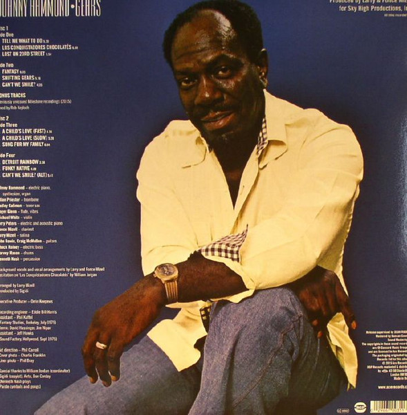 Johnny Hammond - Gears: Remastered Plus 6 | BGP Records (HIQLP2 034) - 2 Johnny Hammond - Gears: Remastered Plus 6 | BGP Records (HIQLP2 034) - 2