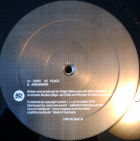 Dani Casarano & Felipe Valenzuela - Aneninema | Fumakilla (FUMA 033) - 3
