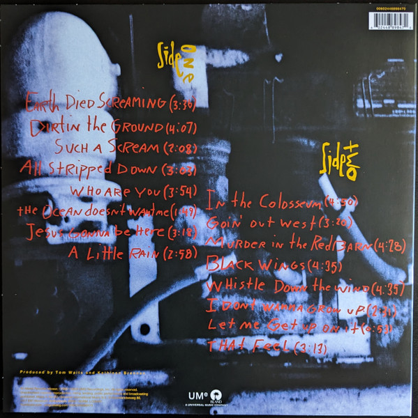 Tom Waits - Bone Machine | Island Records (00602448898470) - 2