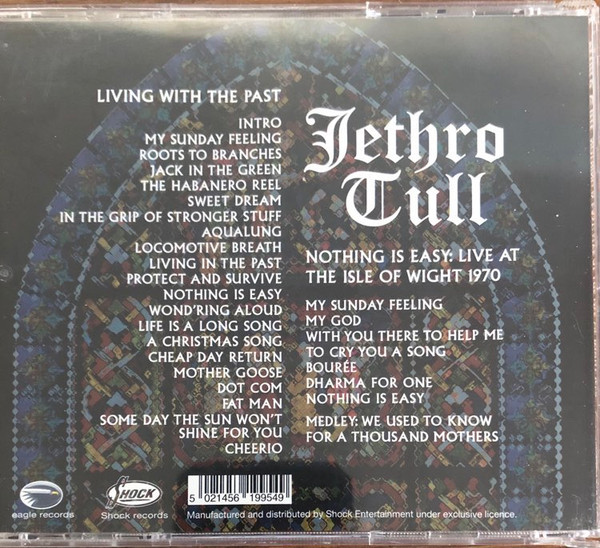 Jethro Tull - Living With The Past / Nothing Is Easy: Live At The Isle Of Wight 1970 CD | Eagle Records (CTX720CD) - 2