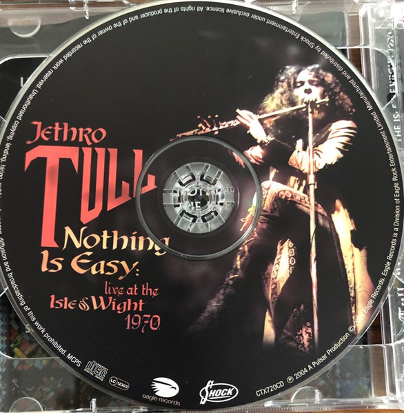 Jethro Tull - Living With The Past / Nothing Is Easy: Live At The Isle Of Wight 1970 CD | Eagle Records (CTX720CD) - 4