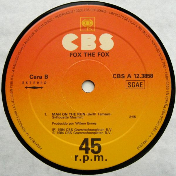 Fox The Fox - Precious Little Diamond (Special Remix) | CBS (CBS A 12.3858) - 4