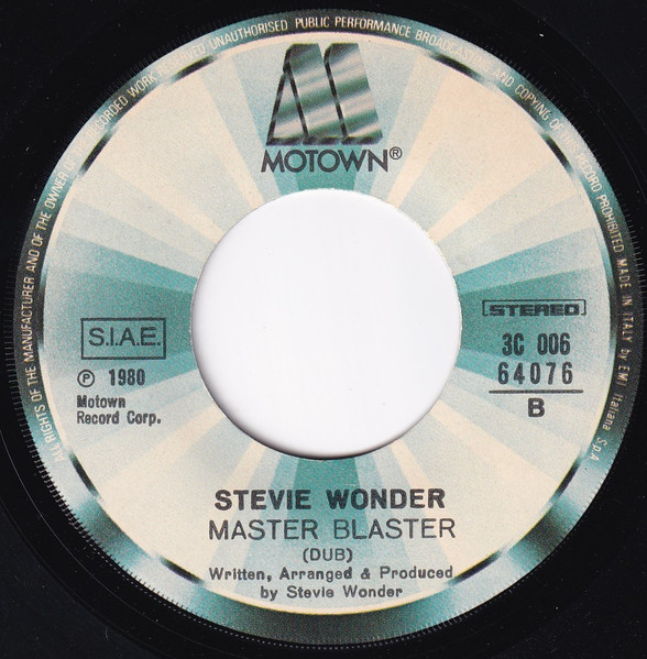 Stevie Wonder - Master Blaster (Jammin') | Motown (3C 006-64076) - 4