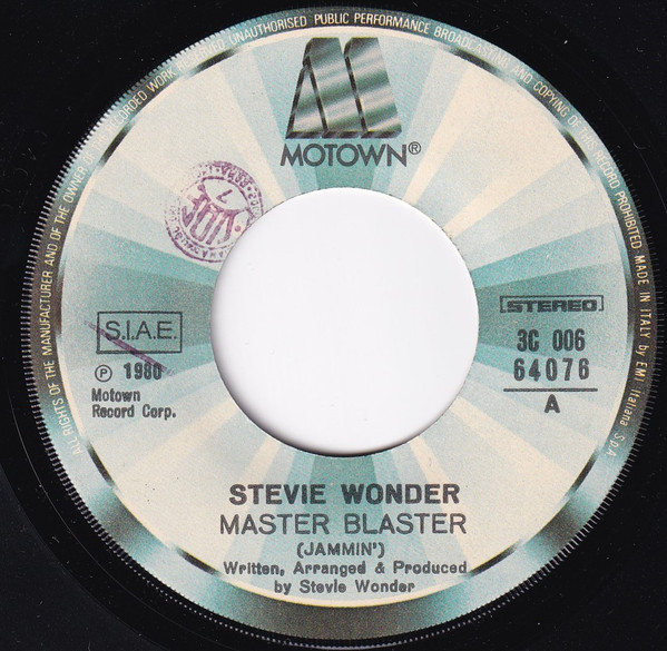 Stevie Wonder - Master Blaster (Jammin') | Motown (3C 006-64076) - 3