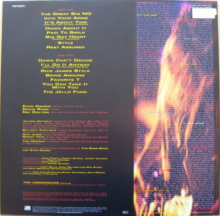 The Lemonheads - Come On Feel The Lemonheads | Atlantic (7567-82537-1) - 2